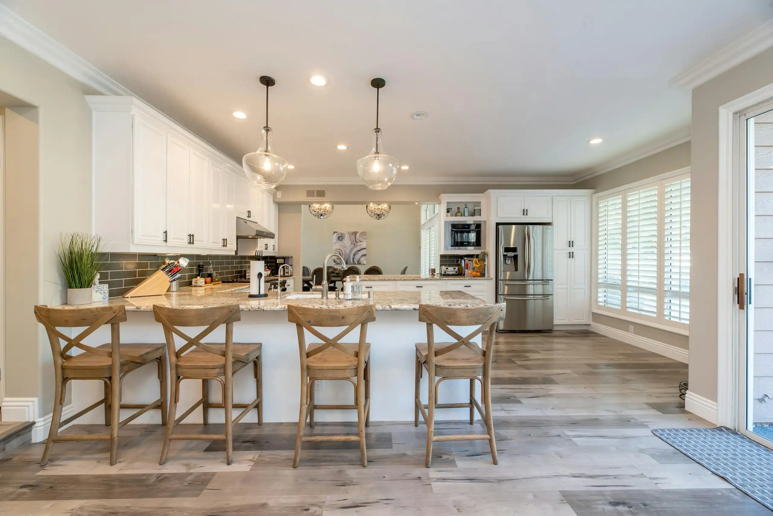 Bright And Spacious Kitchen Interior
